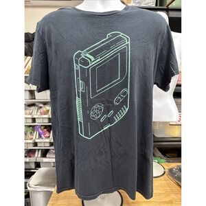 Nintendo Gameboy‎ Black T-Shirt Large 100% Cotton 2019